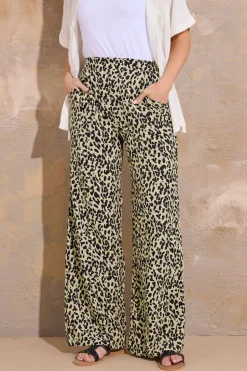 Tall Printed Wide Leg Trousers