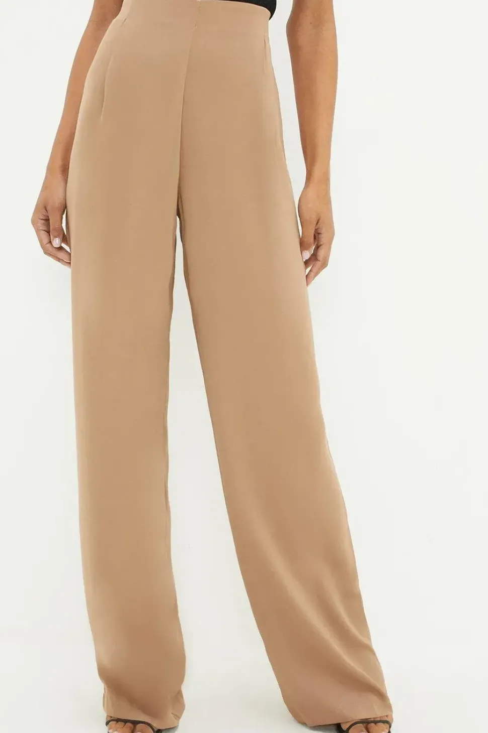 Tall Pull On Wide Leg Trousers
