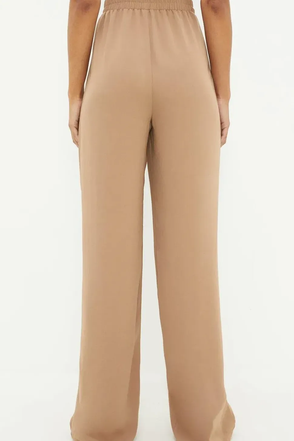 Tall Pull On Wide Leg Trousers