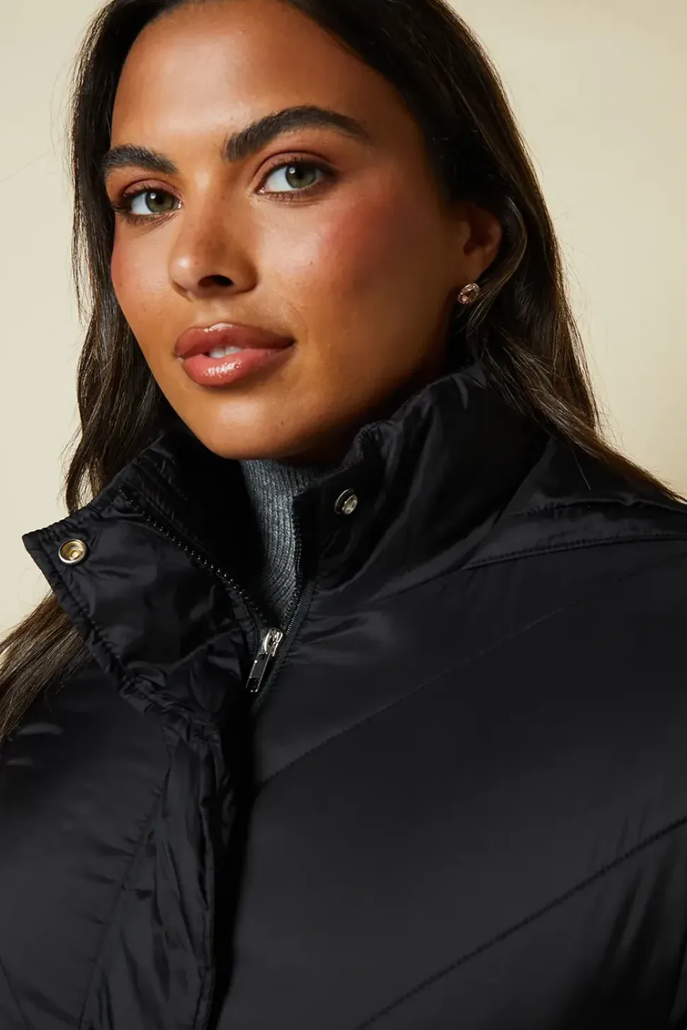 Tall Quilted Coat