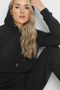 Tall Ribbed Cargo Hoodie