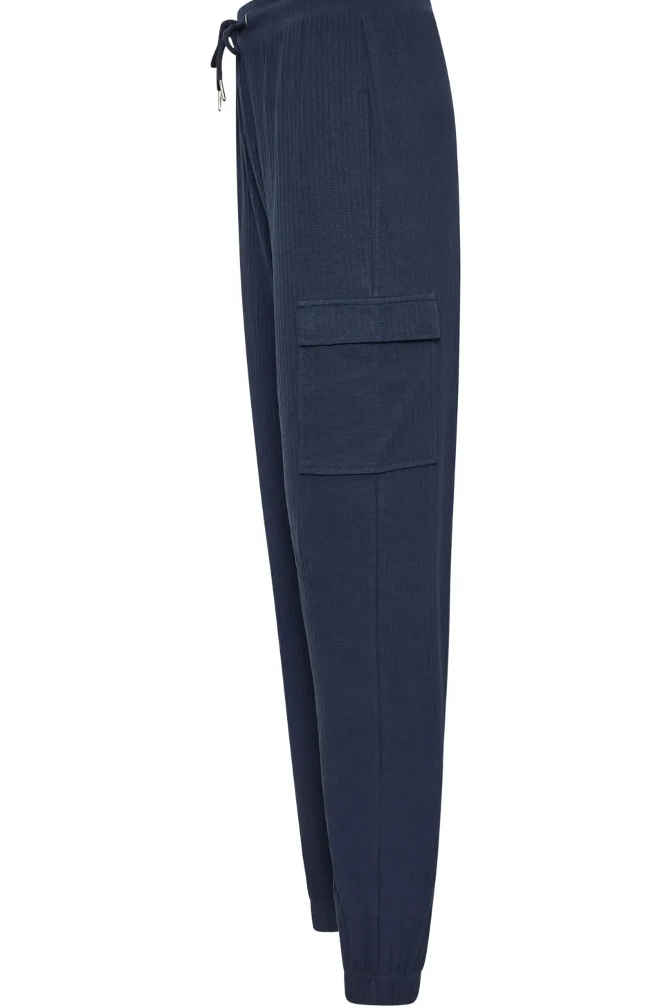 Tall Ribbed Cargo Joggers