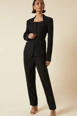Tall Satin Tapered Trouser