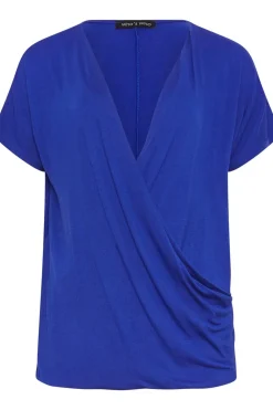 Tall Short Sleeve Wrap Top