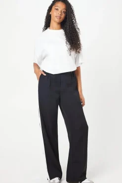 Tall Side Stripe Pull On Wide Leg Trouser