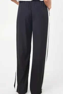 Tall Side Stripe Pull On Wide Leg Trouser