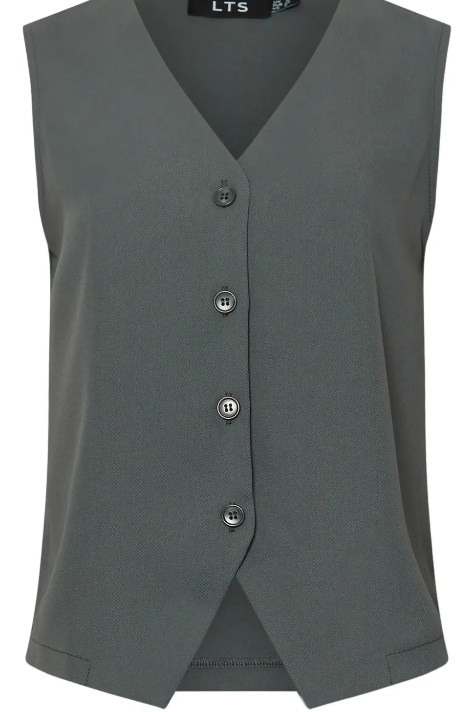 Tall Sleeveless Waistcoat Top