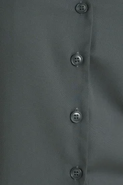 Tall Sleeveless Waistcoat Top