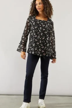 Tall Square Neck Blouse
