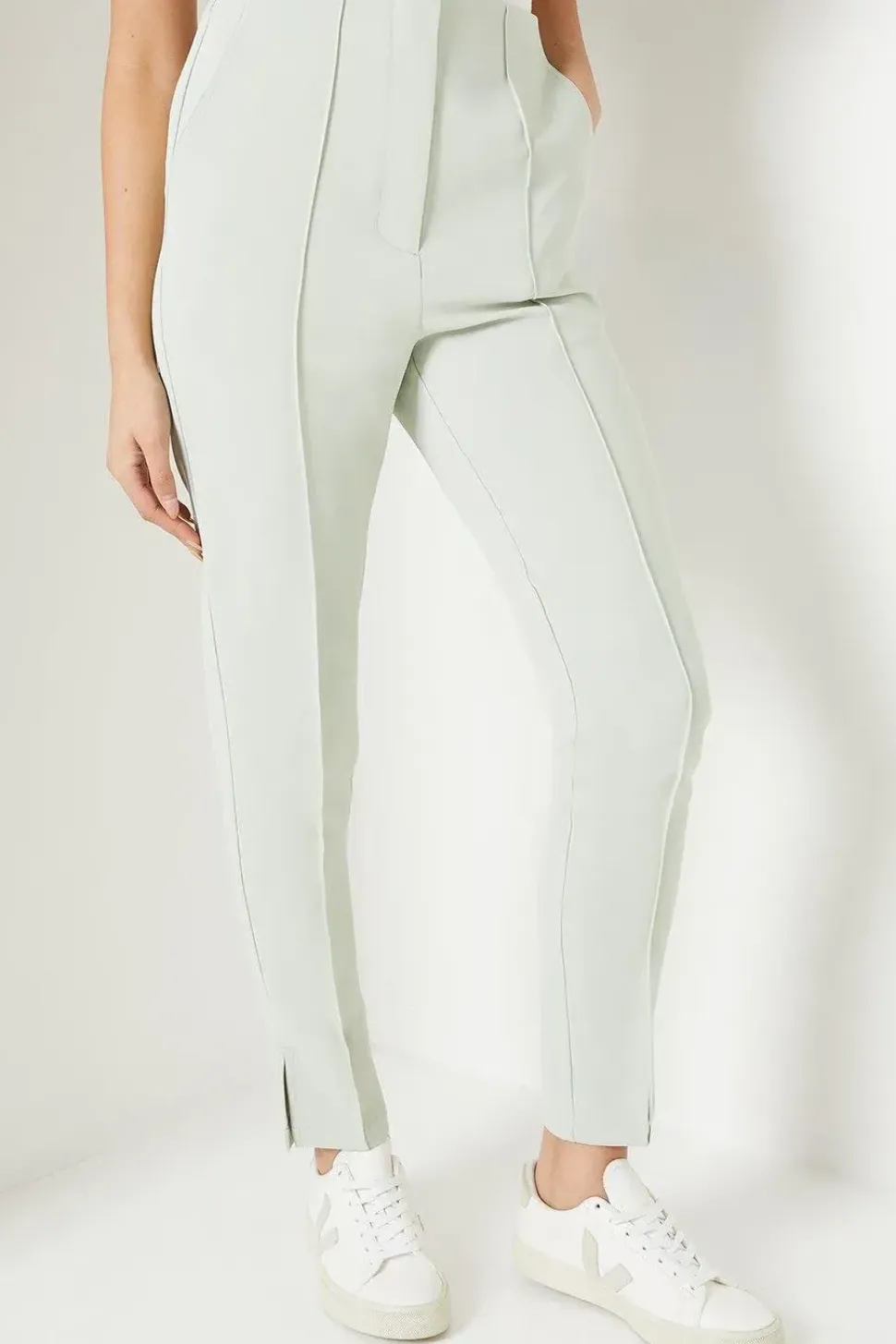 Tall Stitch Detail Tapered Trouser