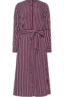Tall Striped Shirt Dress
