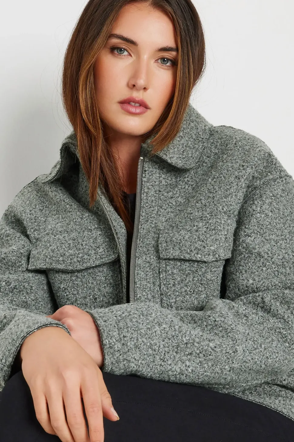 Tall Textured Shacket