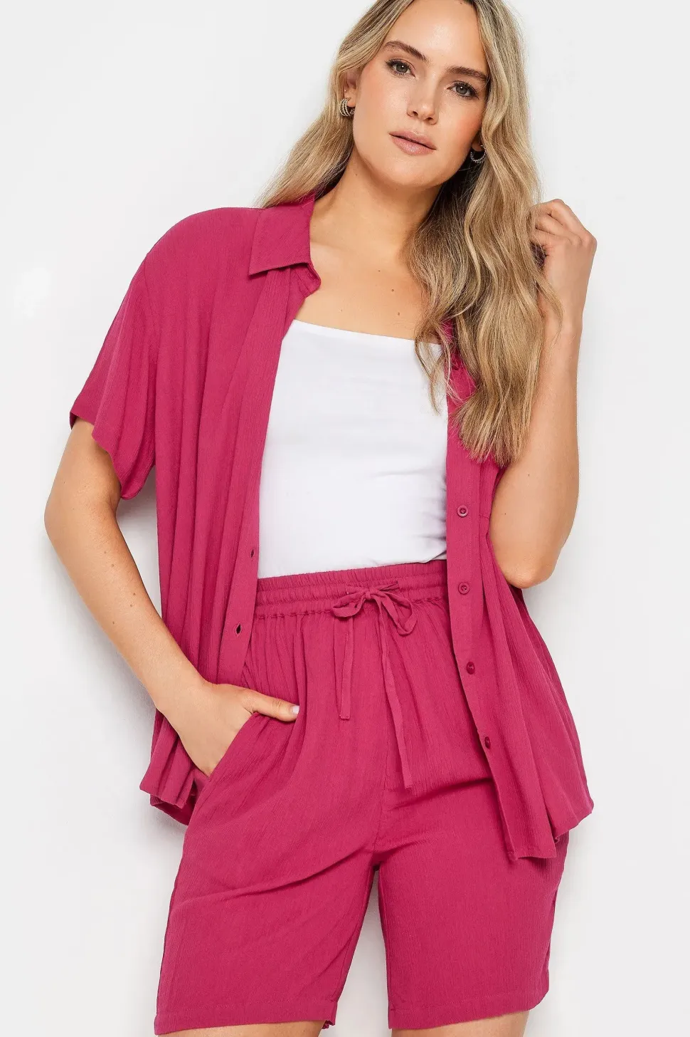 Tall Textured Shorts