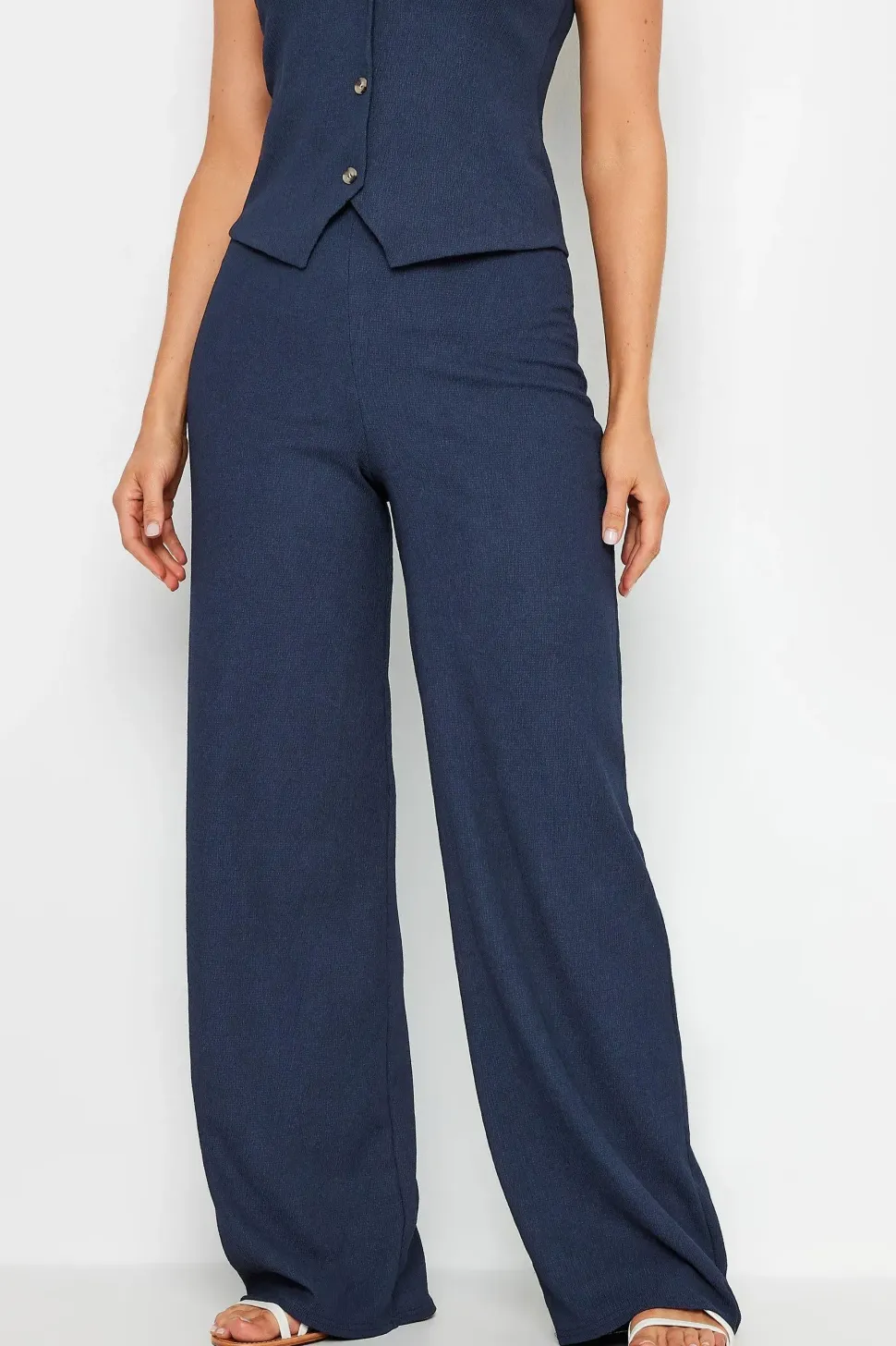 Tall Textured Trousers