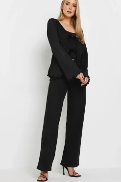 Tall Tie Front Top