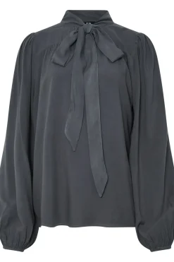 Tall Tie Neck Blouse