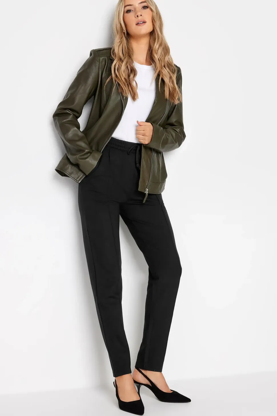 Tall Tie Waist Trousers