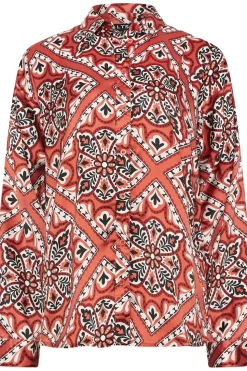 Tall Tile Print Long Sleeve Shirt
