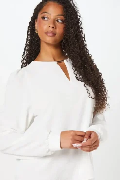 Tall Trim Overhead Blouse