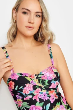 Tall Tropical Print Swim Dress