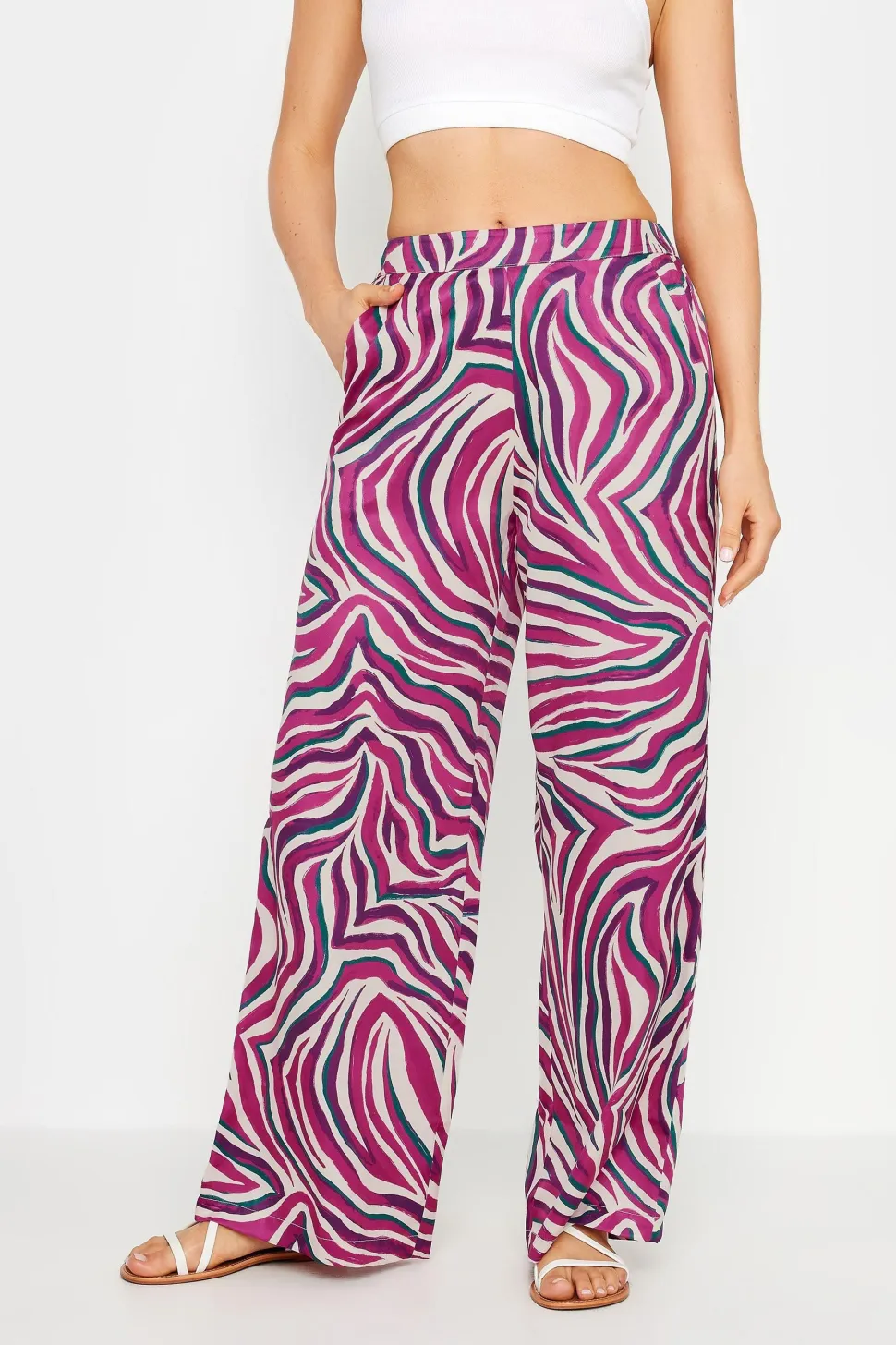 Tall Wide Leg Trousers