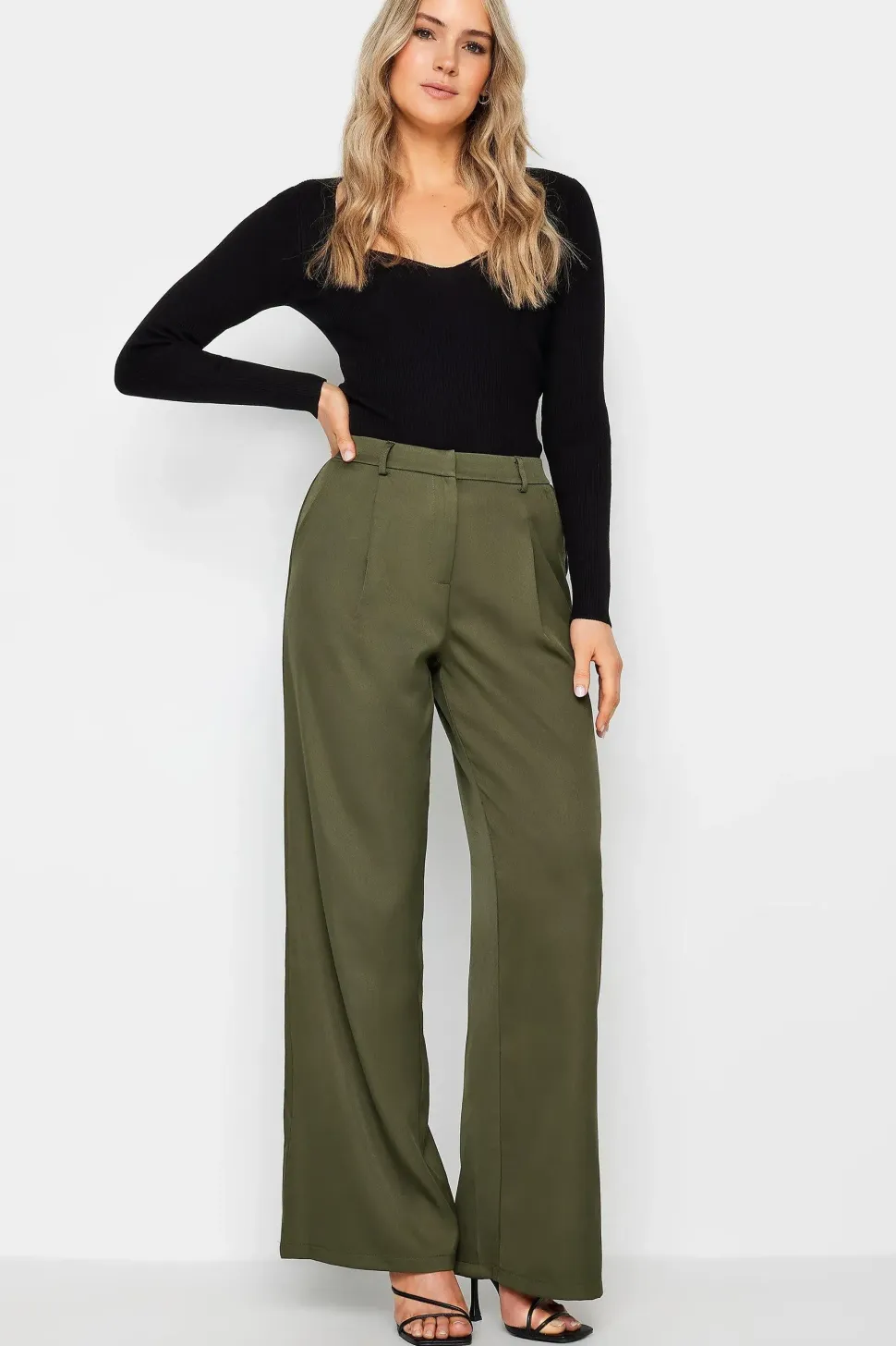 Tall Wide Leg Trousers