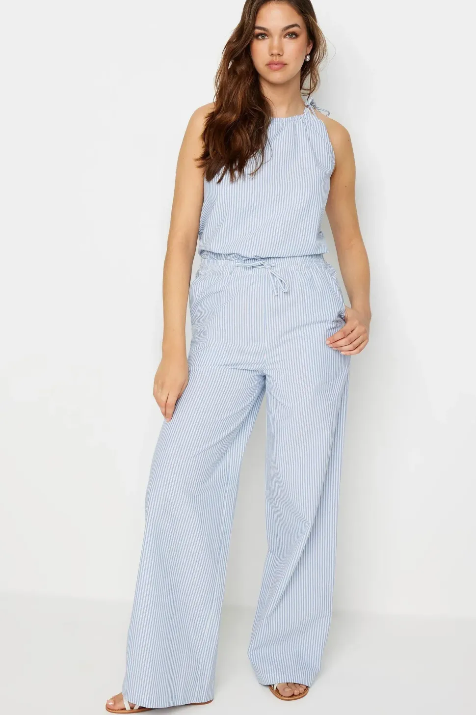 Tall Wide Leg Trousers
