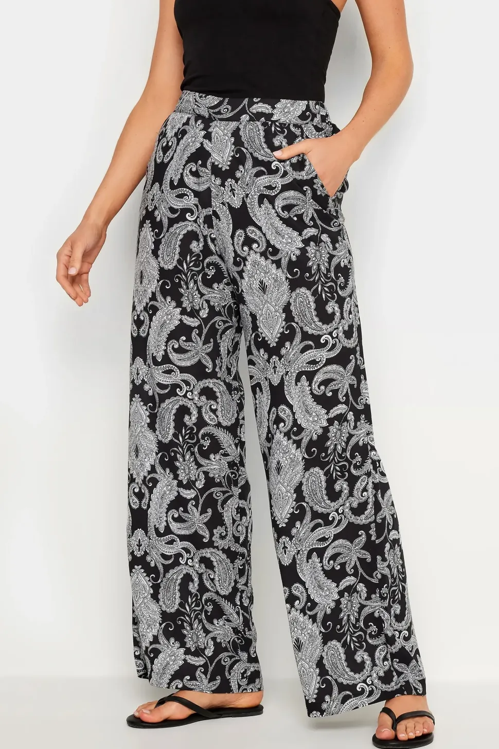 Tall Wide Leg Trousers