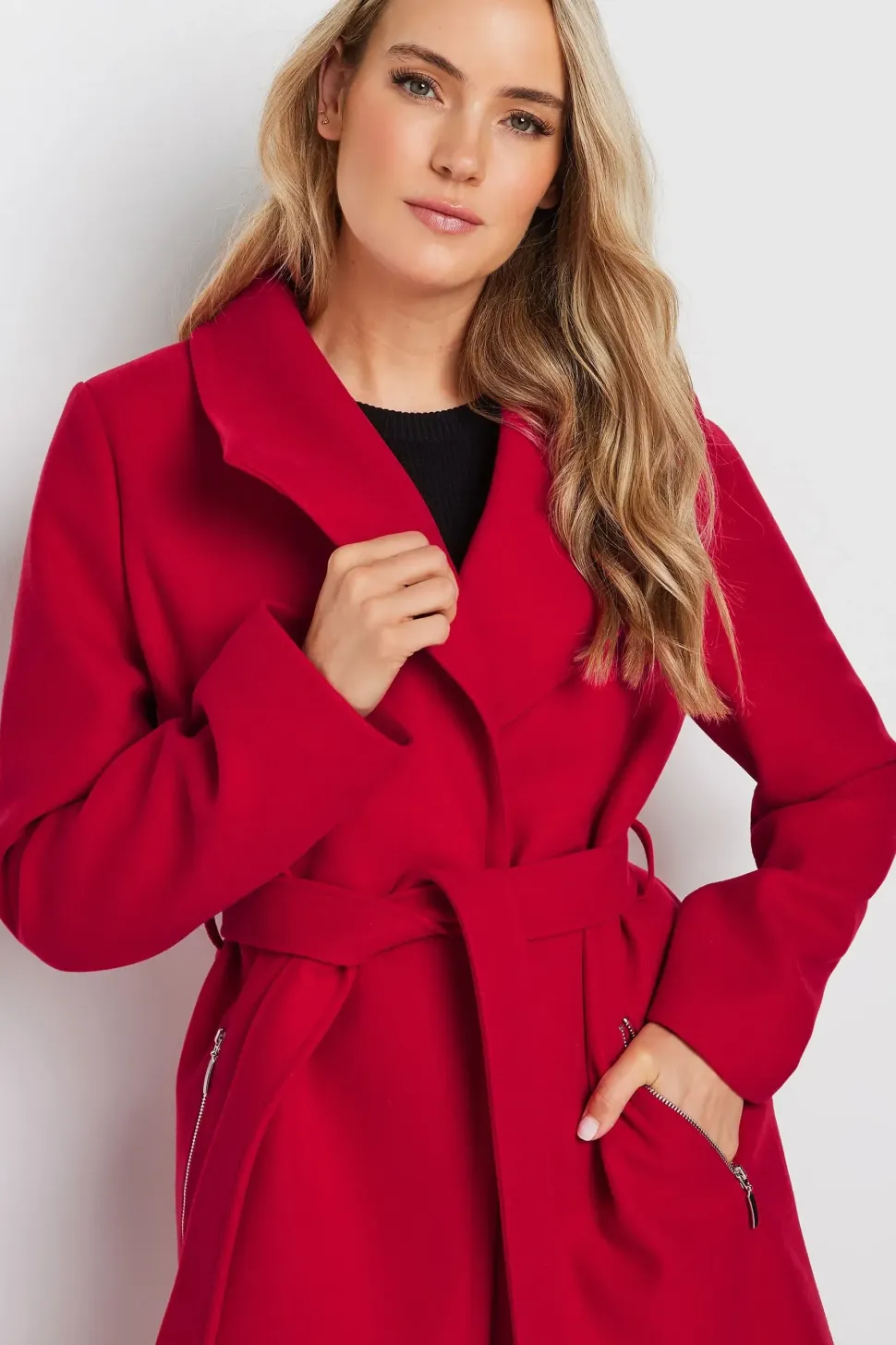 Tall Wrap Formal Coat