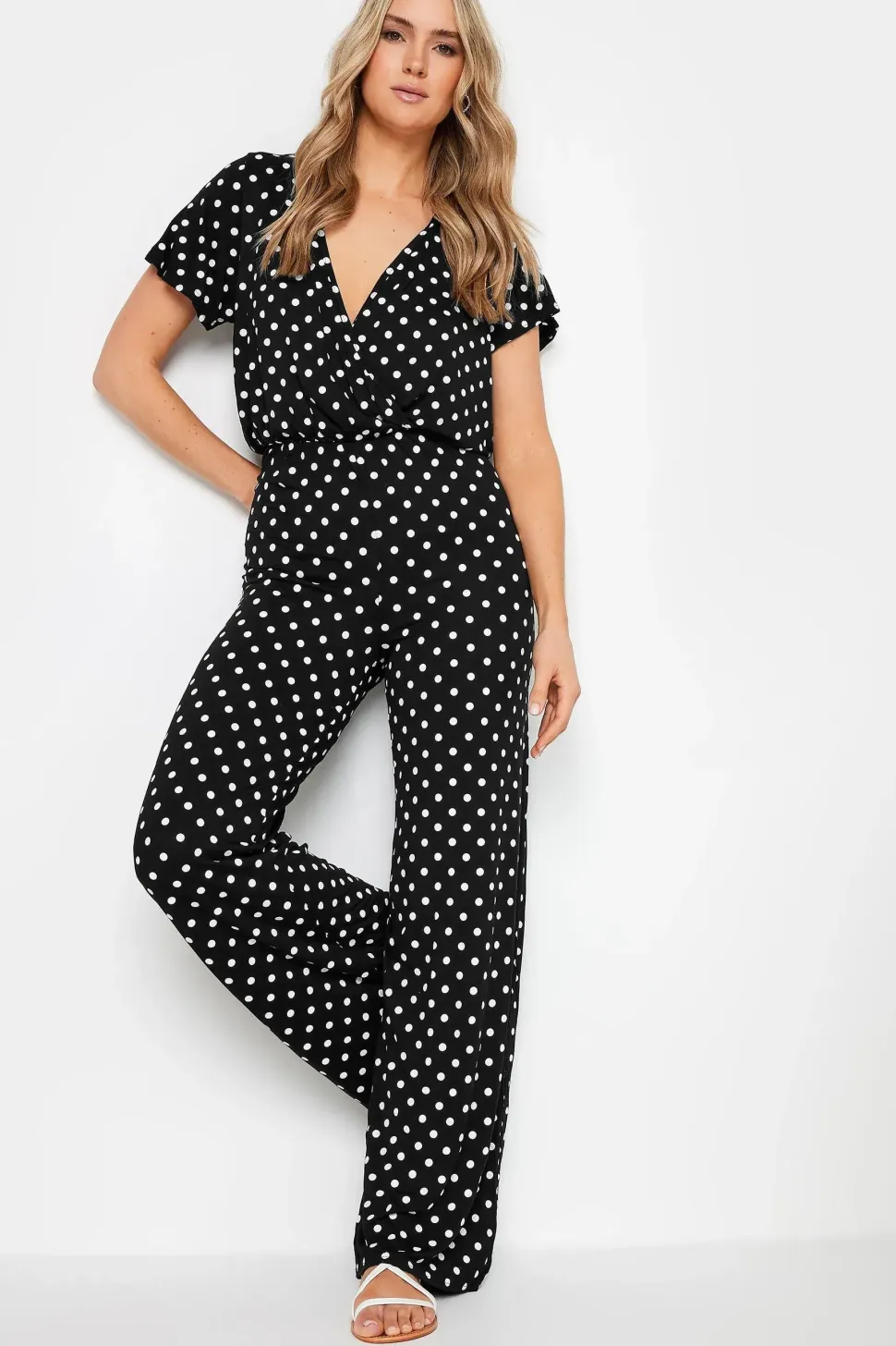 Tall Wrap Front Jumpsuit