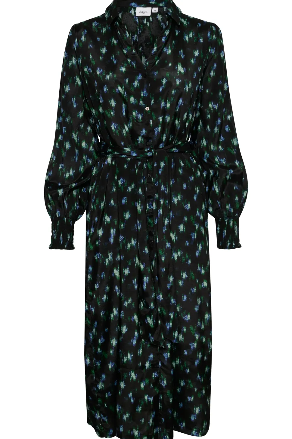 TamaSZ Long Sleeves Belted Shirt Dress-