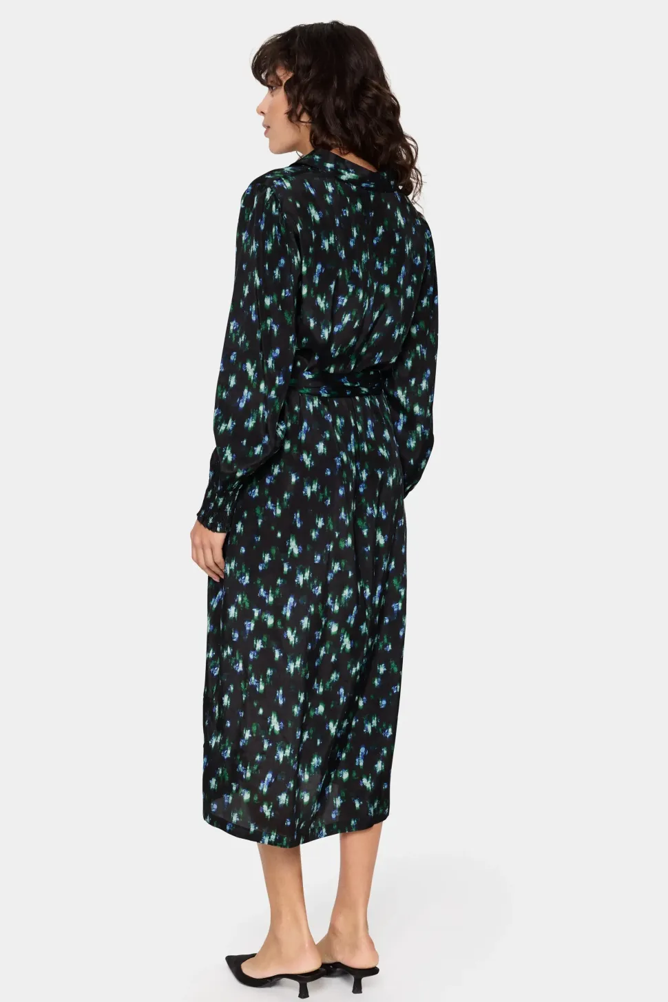 TamaSZ Long Sleeves Belted Shirt Dress-