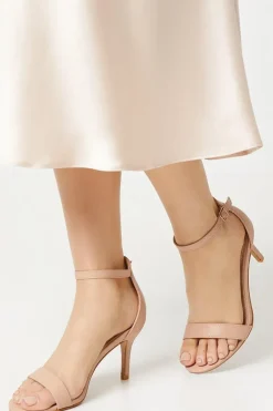Tasha Low Stiletto Barely There Heeled Sandals