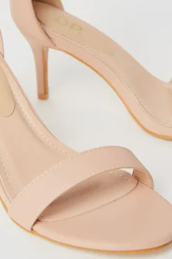 Tasha Low Stiletto Barely There Heeled Sandals