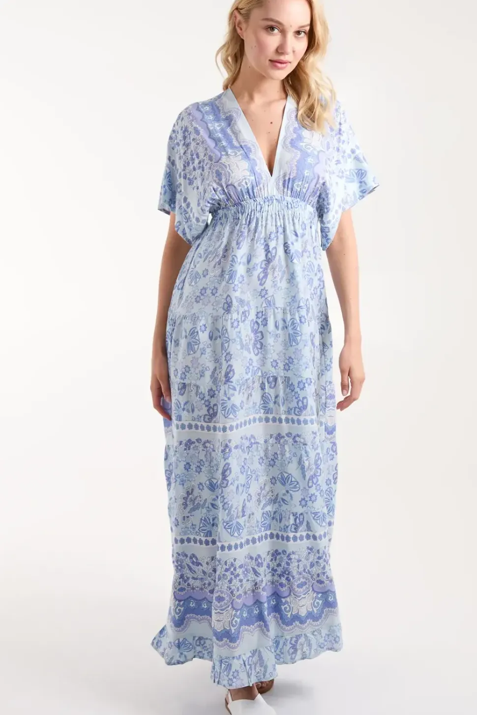 Tassel Detail V Neck Dress