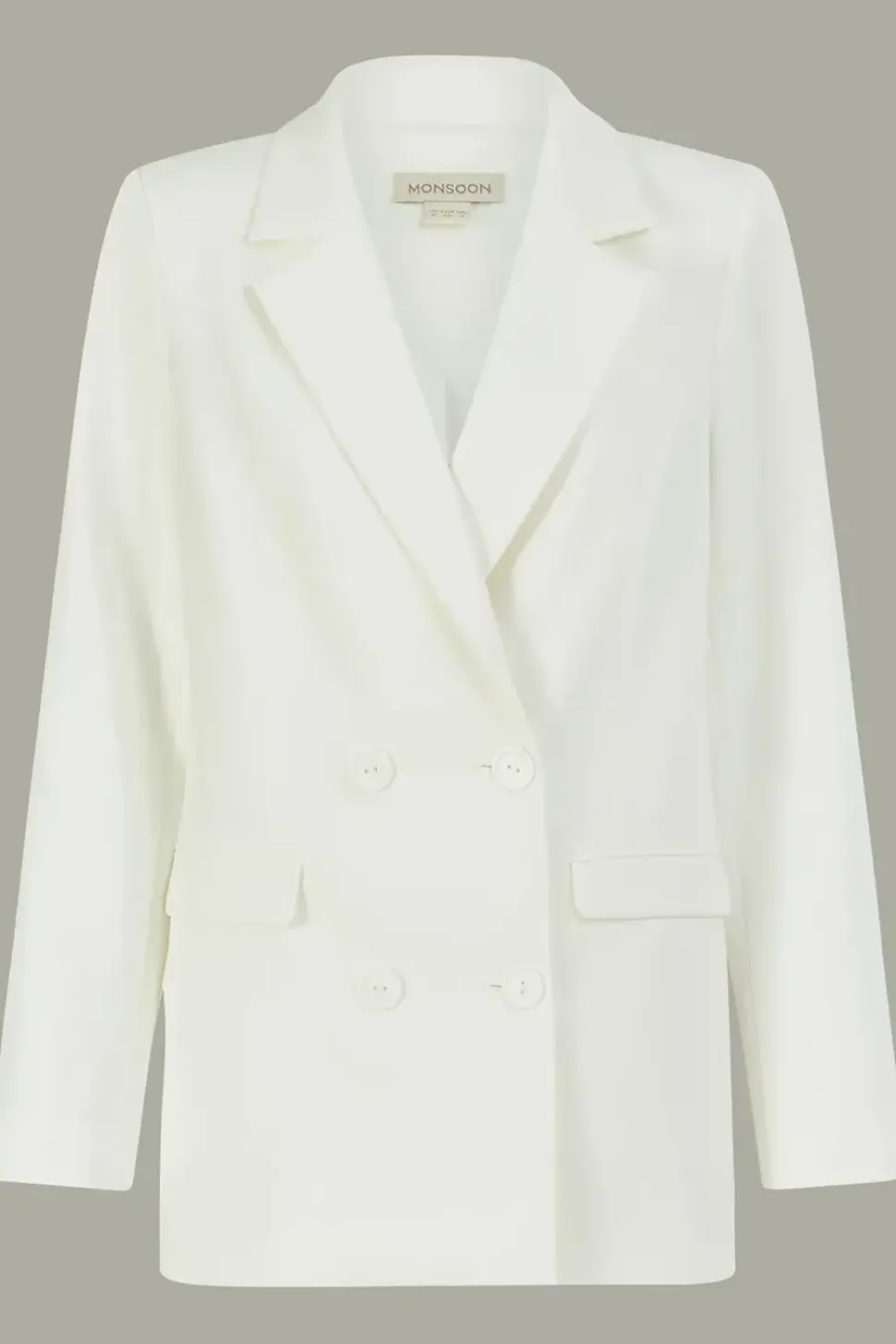 Tayla Double-Breasted Bridal Blazer