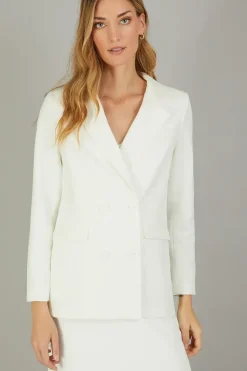Tayla Double-Breasted Bridal Blazer