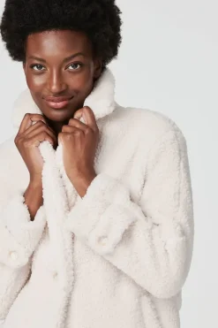 Teddy Faux Fur Relaxed Coat