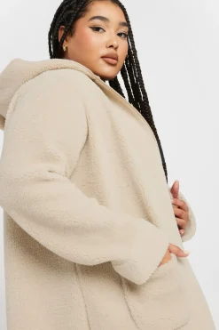 Teddy Fleece Hooded Jacket