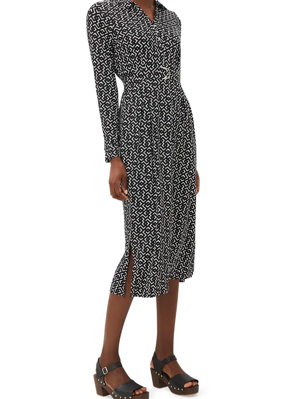 Teigan Print D Ring Dress-