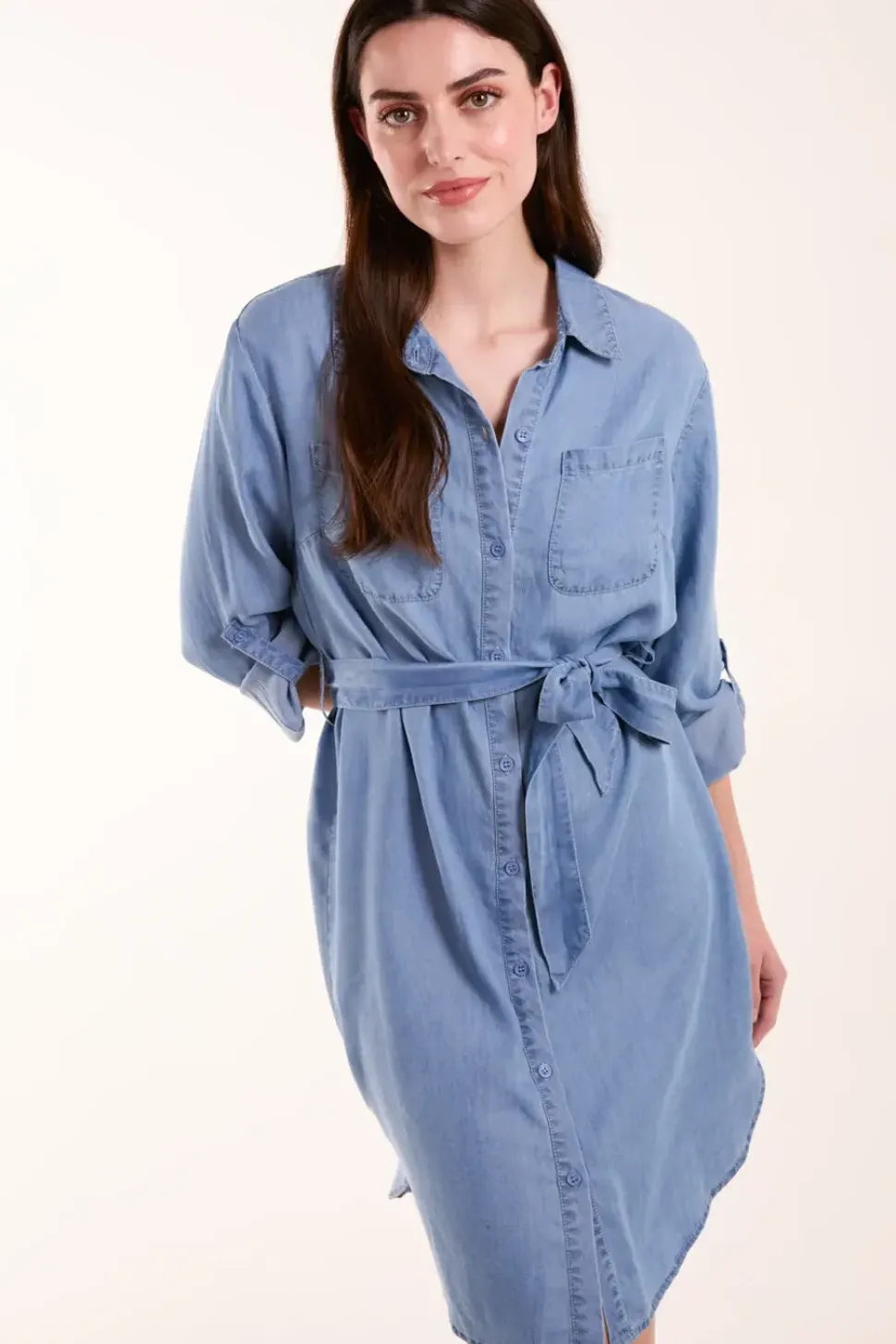 Tencel Shirt Dress