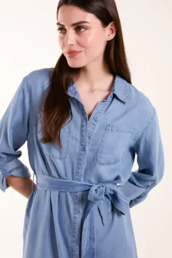 Tencel Shirt Dress