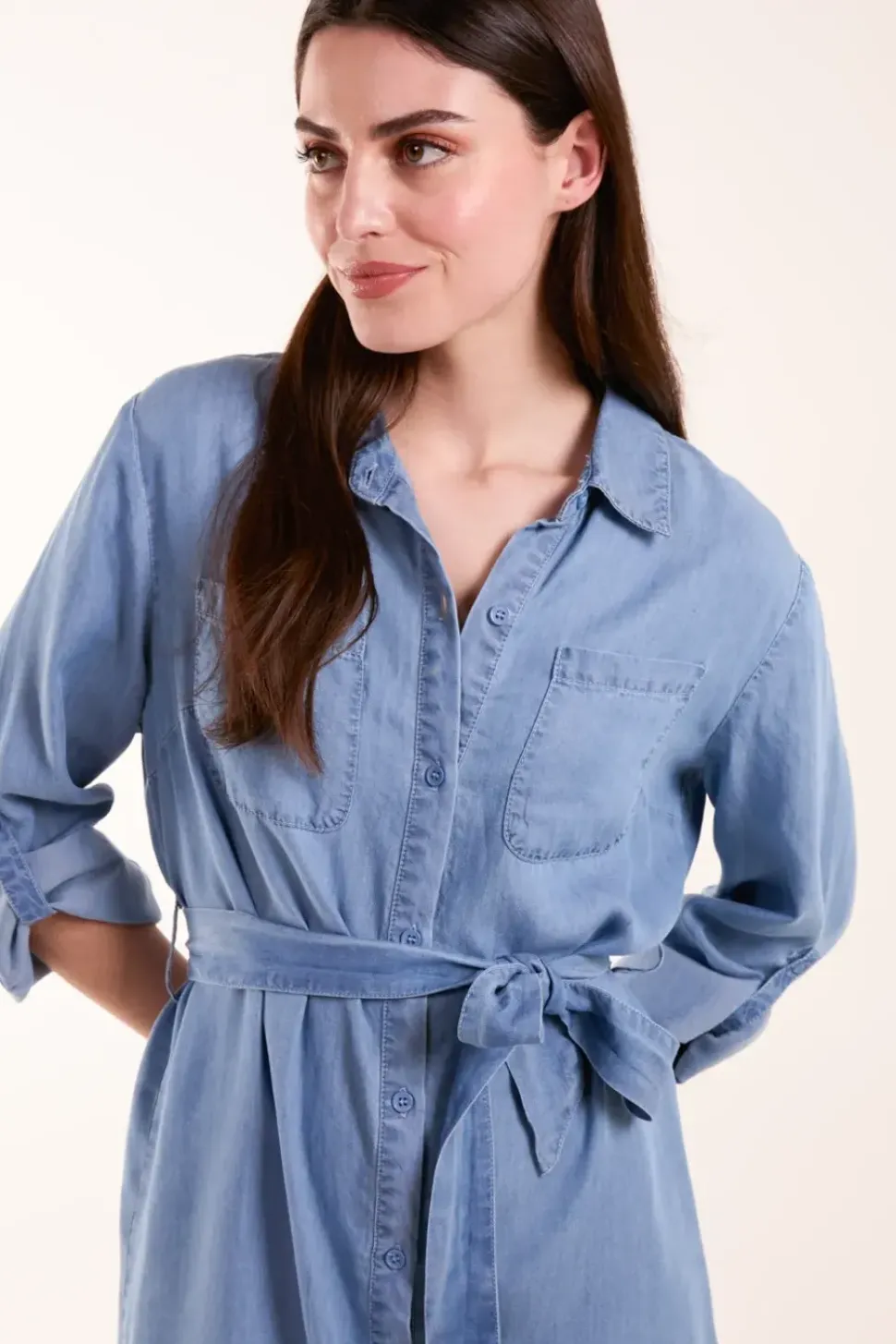 Tencel Shirt Dress