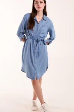 Tencel Shirt Dress