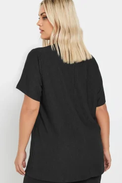 Textured Diamante T-Shirt
