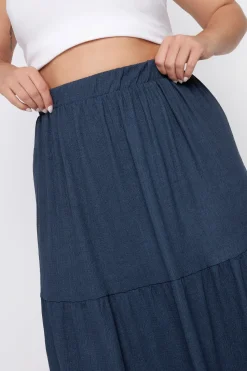 Textured Maxi Skirt