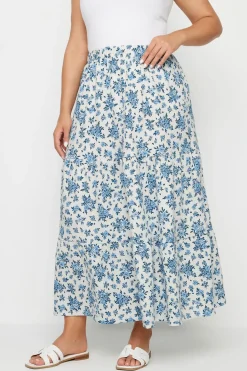 Textured Maxi Skirt