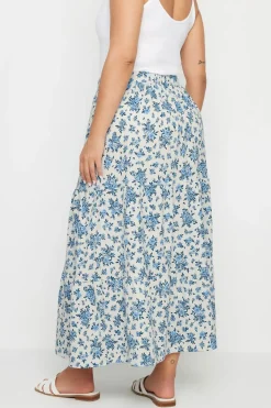 Textured Maxi Skirt