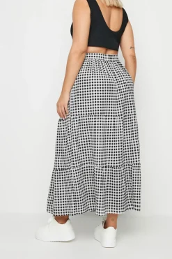 Textured Maxi Skirt