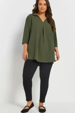 Textured Pleat Front Shirt